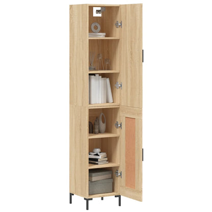 Skåp Sonoma Ek 34,5x34x180 cm