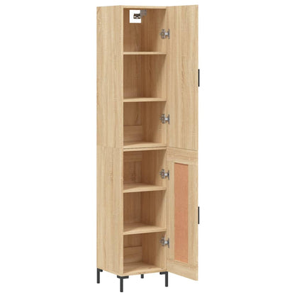 Skåp Sonoma Ek 34,5x34x180 cm