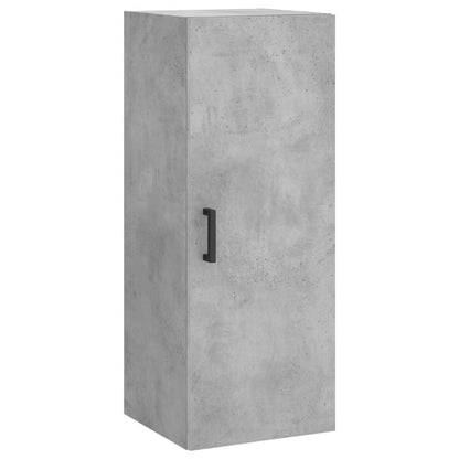 Skåp Betonggrå 34,5x34x180 cm