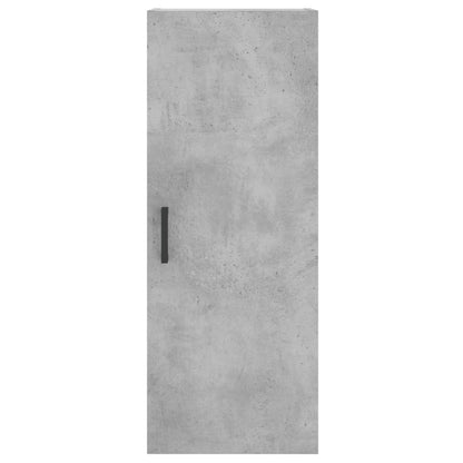 Skåp Betonggrå 34,5x34x180 cm