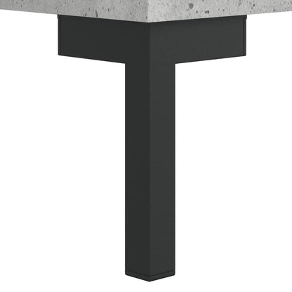 Skåp Betonggrå 34,5x34x180 cm
