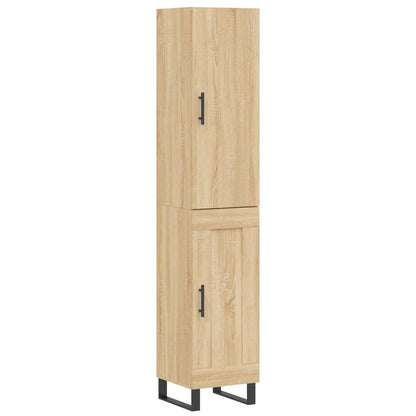 Skåp Sonoma Ek 34,5x34x180 cm
