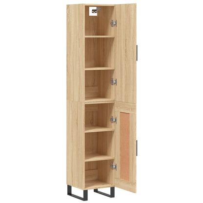 Skåp Sonoma Ek 34,5x34x180 cm