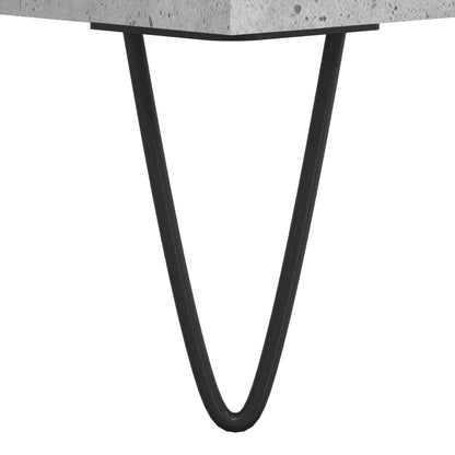 Skåp Betonggrå 34,5x34x180 cm