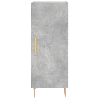 Skåp Betonggrå 34,5x34x180 cm