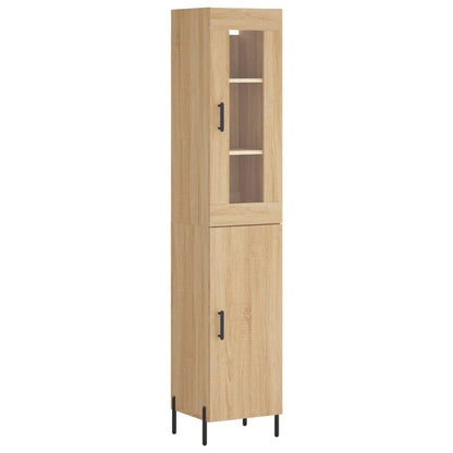 Skåp Sonoma Ek 34,5x34x180 cm