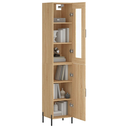 Skåp Sonoma Ek 34,5x34x180 cm