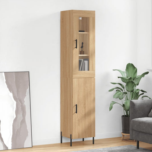 Skåp Sonoma Ek 34,5x34x180 cm