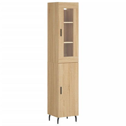 Skåp Sonoma Ek 34,5x34x180 cm