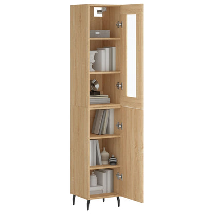 Skåp Sonoma Ek 34,5x34x180 cm