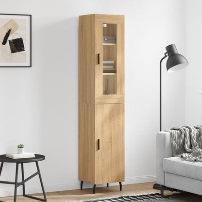 Skåp Sonoma Ek 34,5x34x180 cm