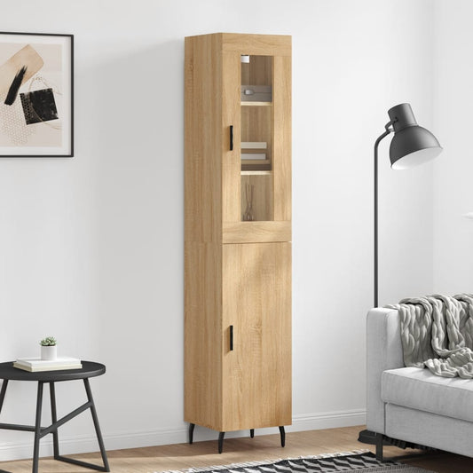 Skåp Sonoma Ek 34,5x34x180 cm