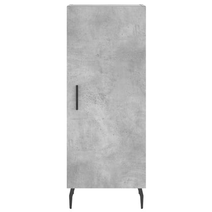 Skåp Betonggrå 34,5x34x180 cm
