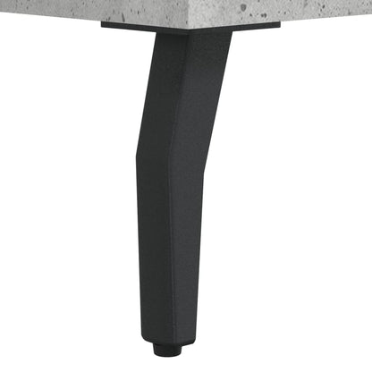 Skåp Betonggrå 34,5x34x180 cm