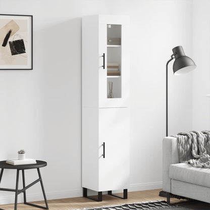 Skåp Vit 34,5x34x180 cm