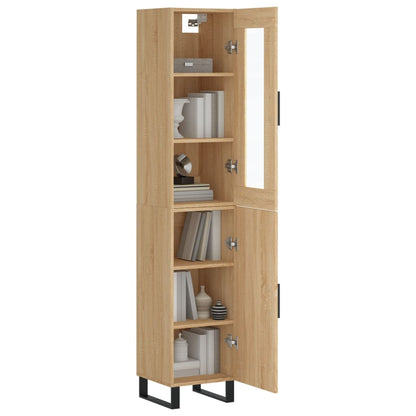 Skåp Sonoma Ek 34,5x34x180 cm