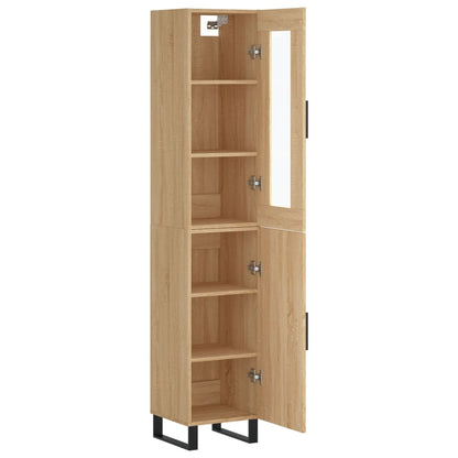 Skåp Sonoma Ek 34,5x34x180 cm