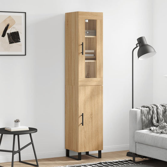 Skåp Sonoma Ek 34,5x34x180 cm