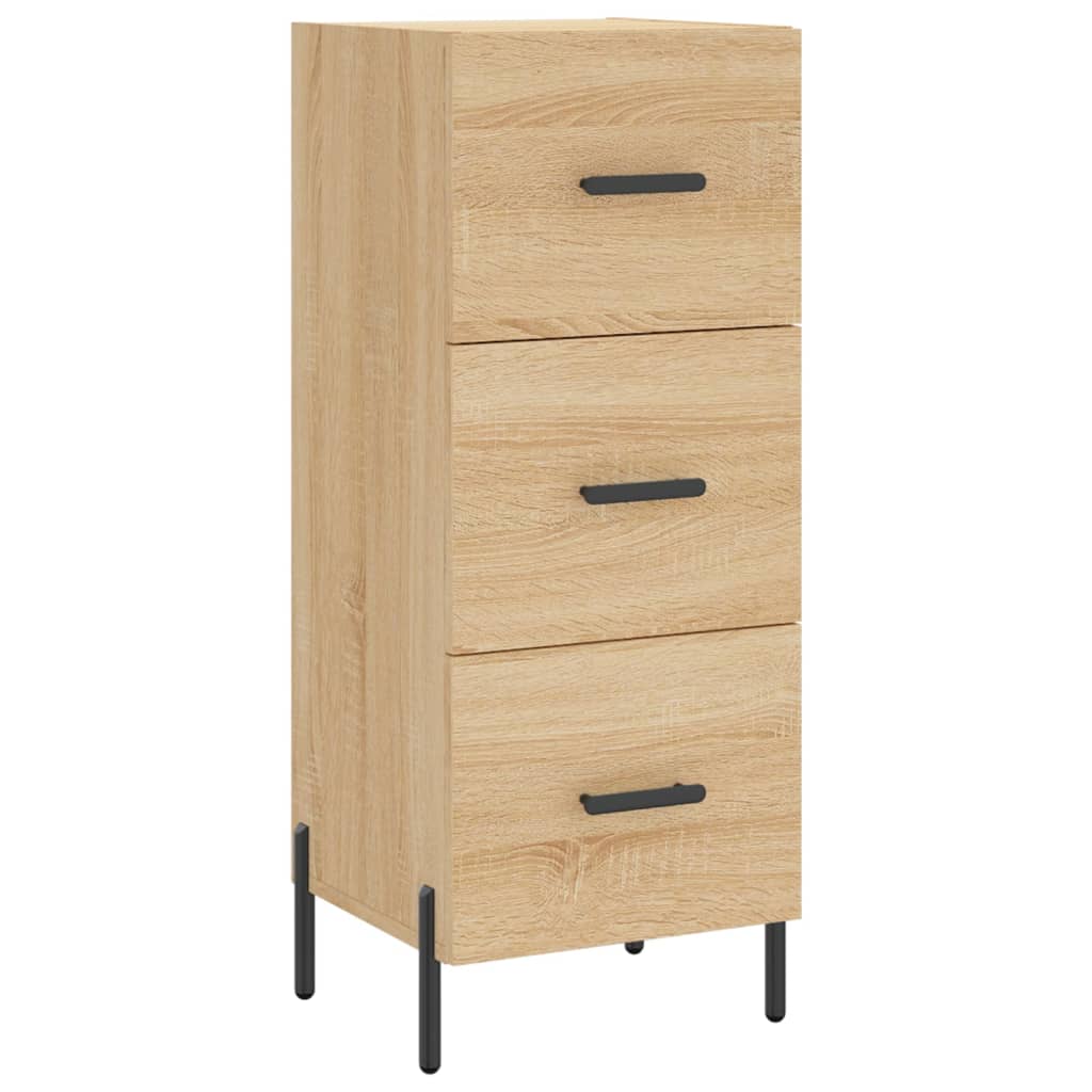 Skåp Sonoma Ek 34,5x34x180 cm