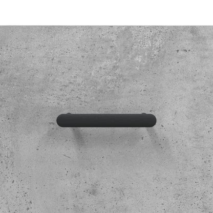 Skåp Betonggrå 34,5x34x180 cm