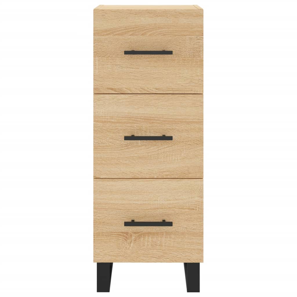 Skåp Sonoma Ek 34,5x34x180 cm