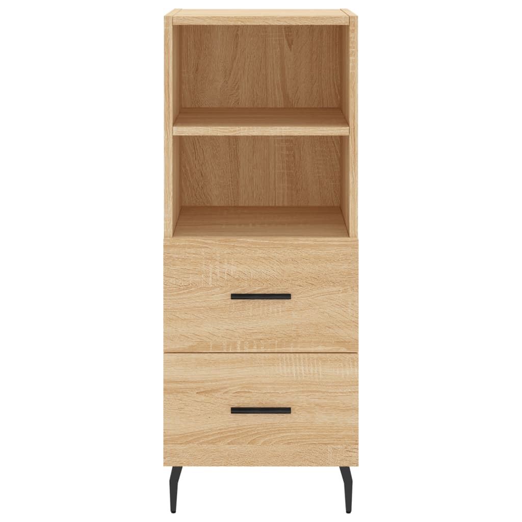 Skåp Sonoma Ek 34,5x34x180 cm