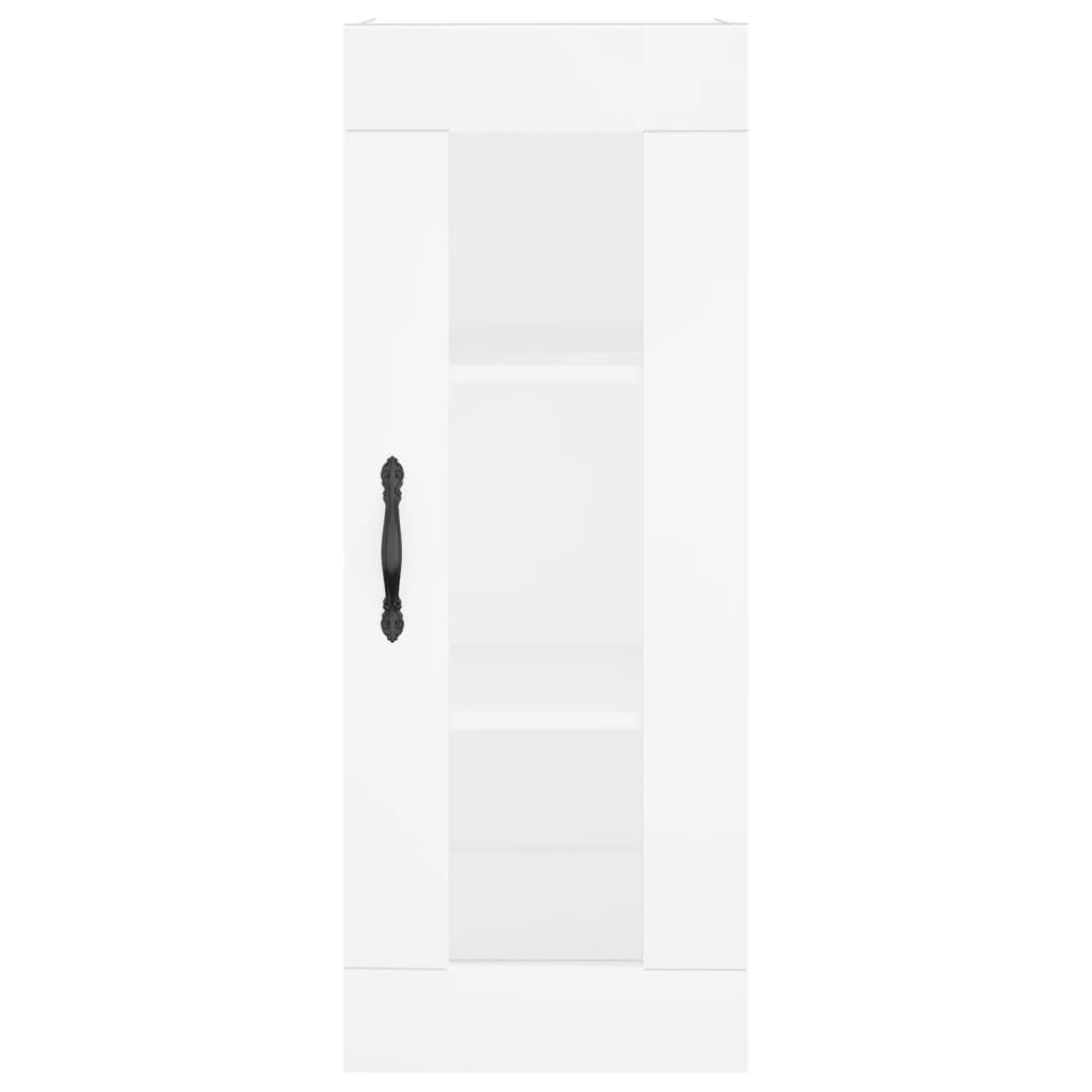 Skåp Vit 34,5x34x180 cm