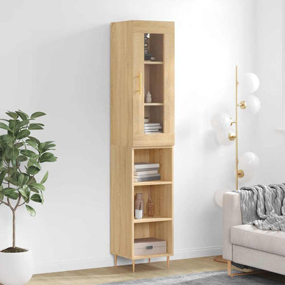 Skåp Sonoma Ek 34,5x34x180 cm