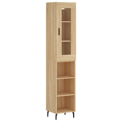Skåp Sonoma Ek 34,5x34x180 cm
