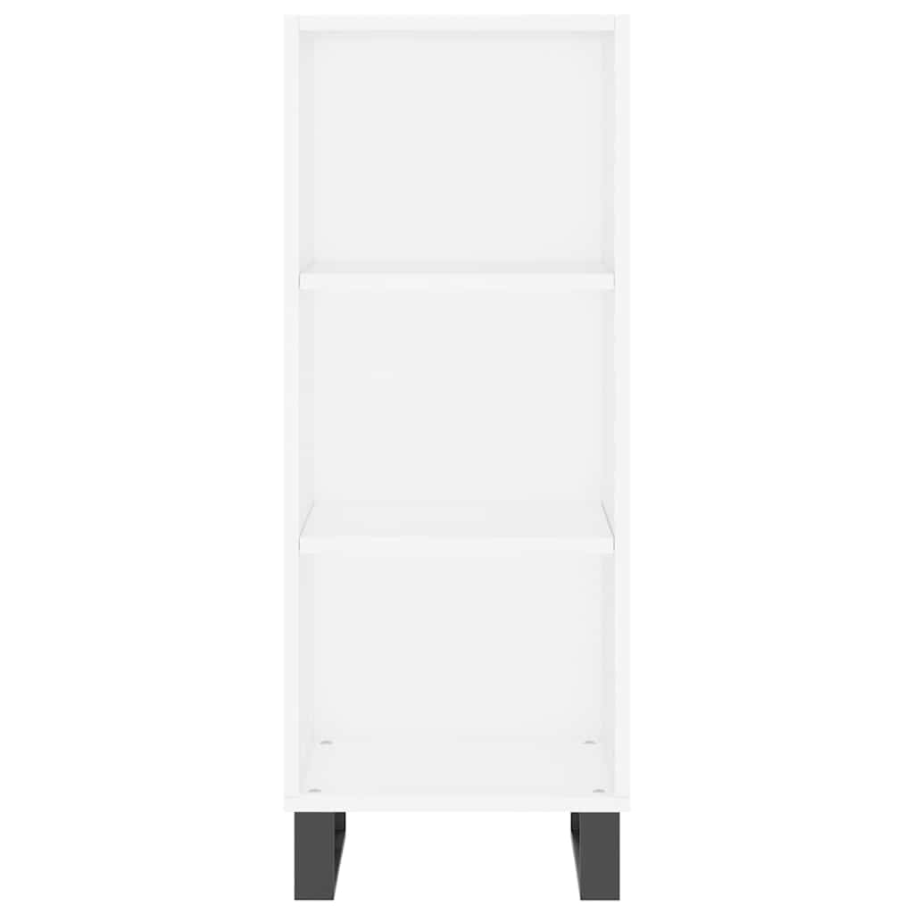 Skåp Vit 34,5x34x180 cm