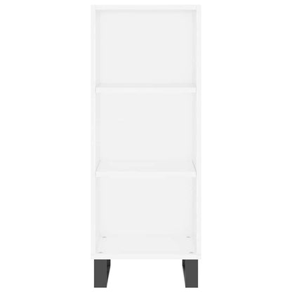 Skåp Vit 34,5x34x180 cm