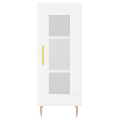 Skåp Vit 34,5x34x180 cm