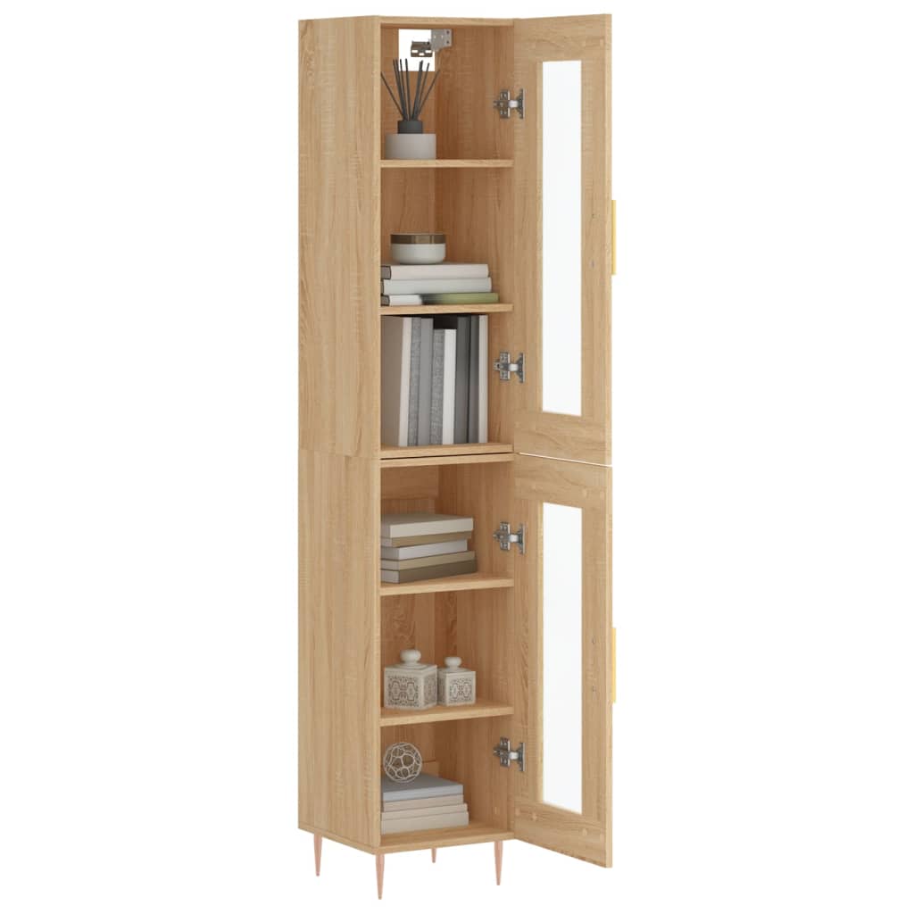Skåp Sonoma Ek 34,5x34x180 cm