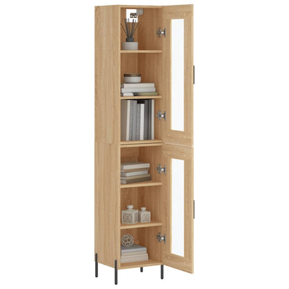 Skåp Sonoma Ek 34,5x34x180 cm
