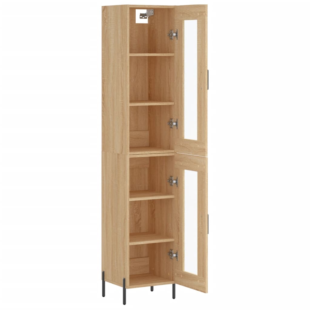 Skåp Sonoma Ek 34,5x34x180 cm