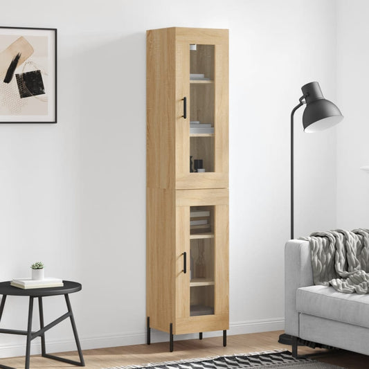 Skåp Sonoma Ek 34,5x34x180 cm