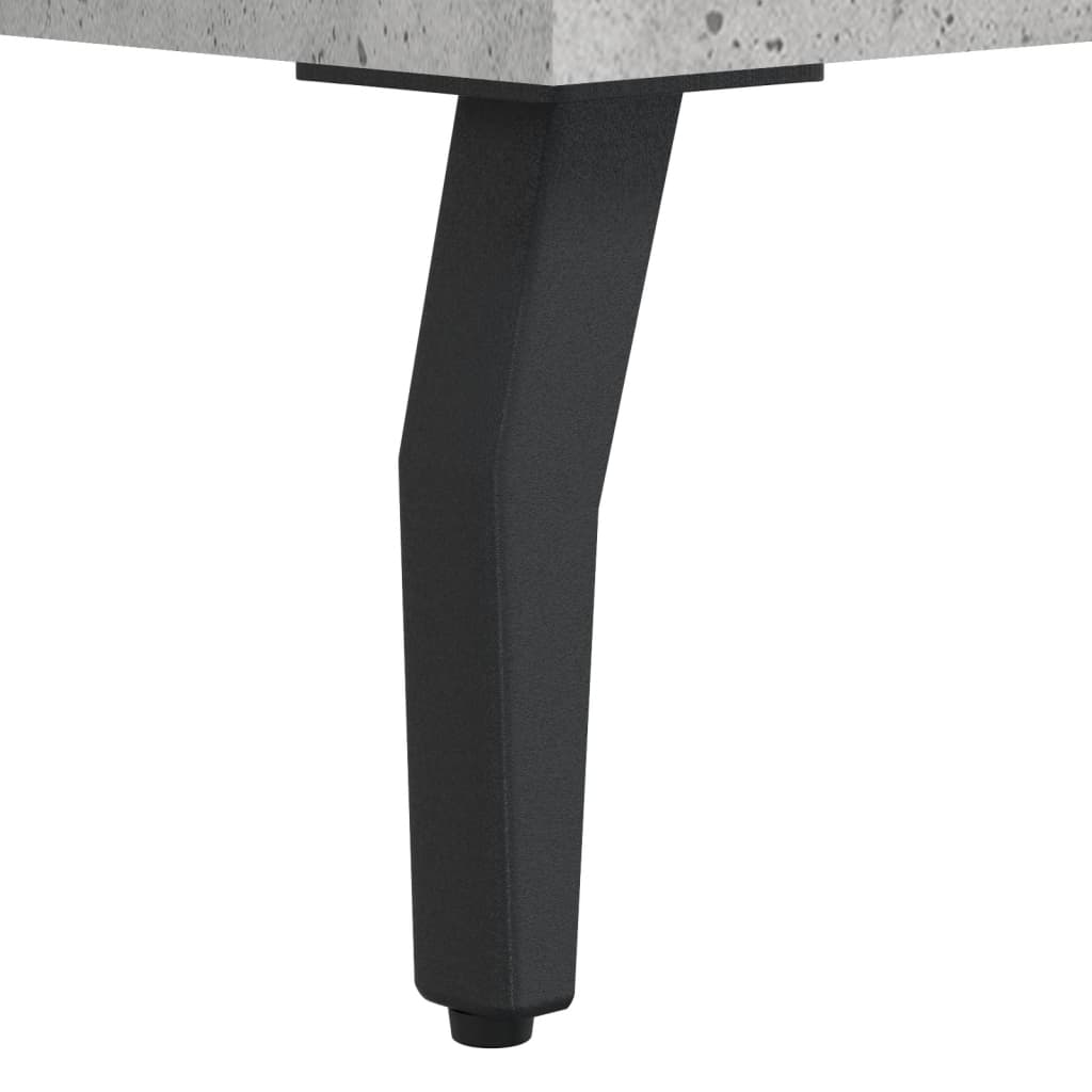 Skåp Betonggrå 34,5x34x180 cm