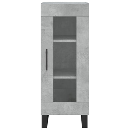 Skåp Betonggrå 34,5x34x180 cm