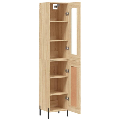 Skåp Sonoma Ek 34,5x34x180 cm