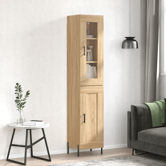 Skåp Sonoma Ek 34,5x34x180 cm