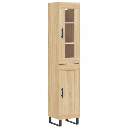 Skåp Sonoma Ek 34,5x34x180 cm