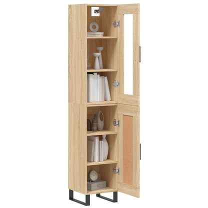 Skåp Sonoma Ek 34,5x34x180 cm
