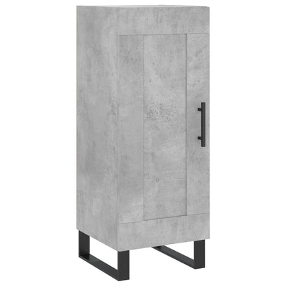 Skåp Betonggrå 34,5x34x180 cm