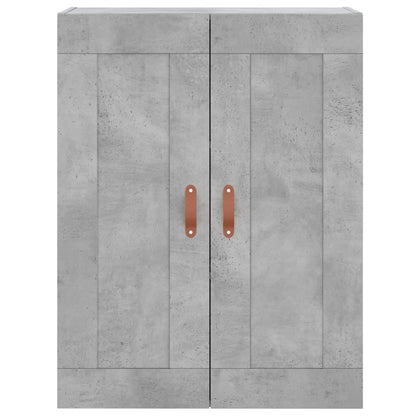 Skåp Betonggrå 69,5x34x180 cm