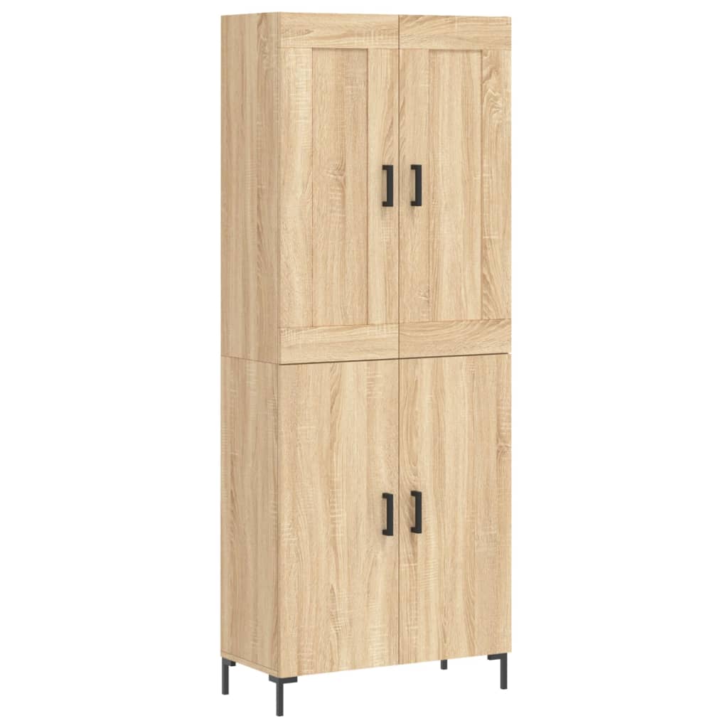 Skåp Sonoma Ek 69,5x34x180 cm