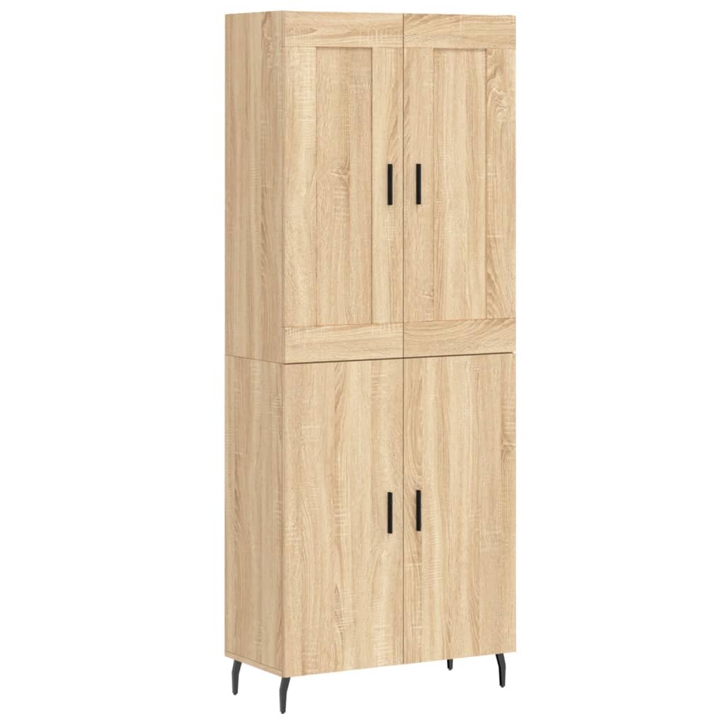 Skåp Sonoma Ek 69,5x34x180 cm