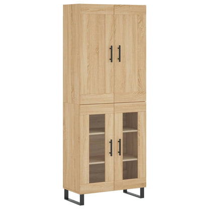 Skåp Sonoma Ek 69,5x34x180 cm