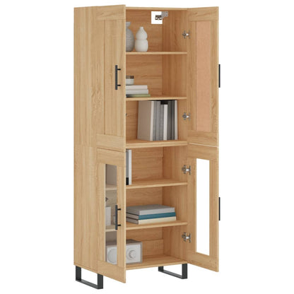 Skåp Sonoma Ek 69,5x34x180 cm