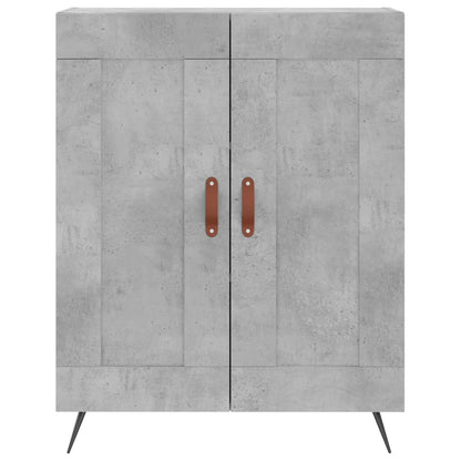 Skåp Betonggrå 69,5x34x180 cm