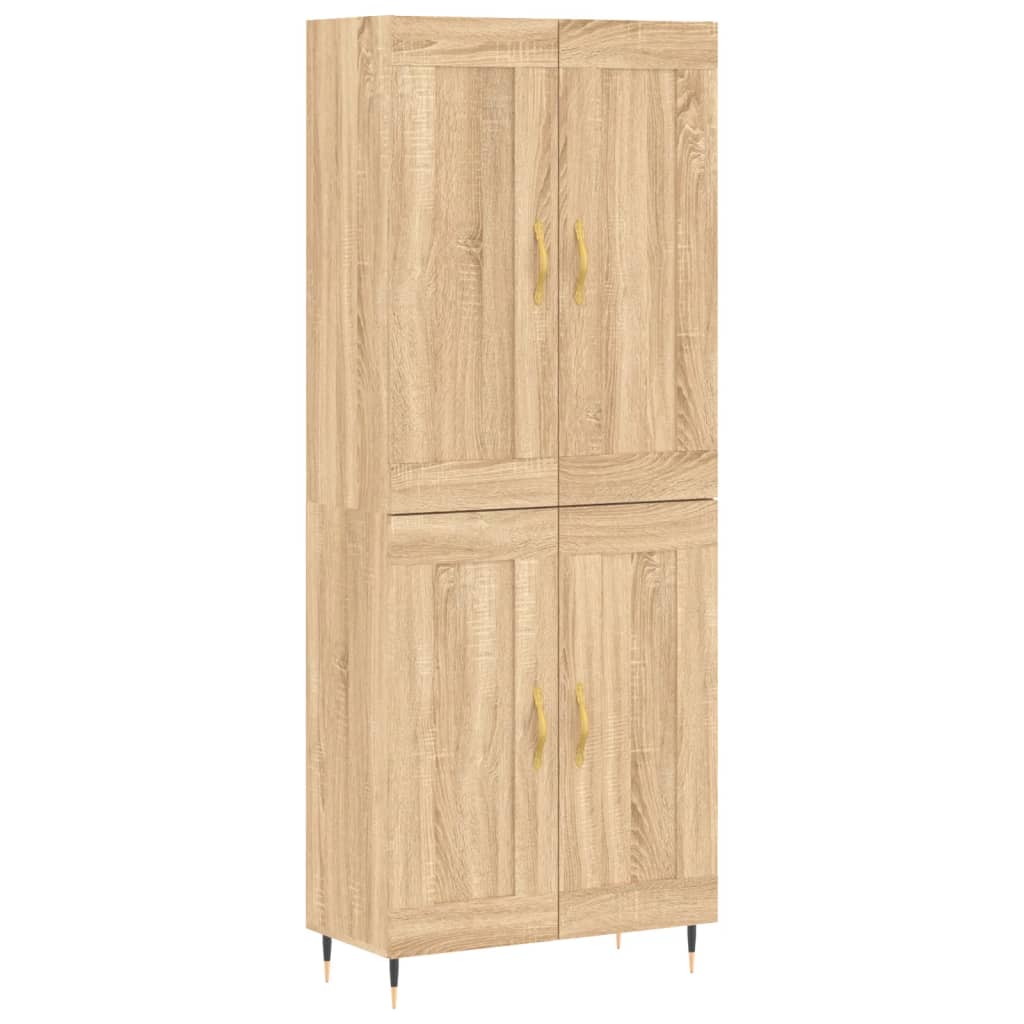 Skåp Sonoma Ek 69,5x34x180 cm